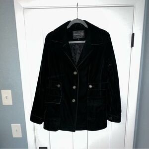Forecaster Sport Women's Black Velvet Lined Jacket - Size Medium